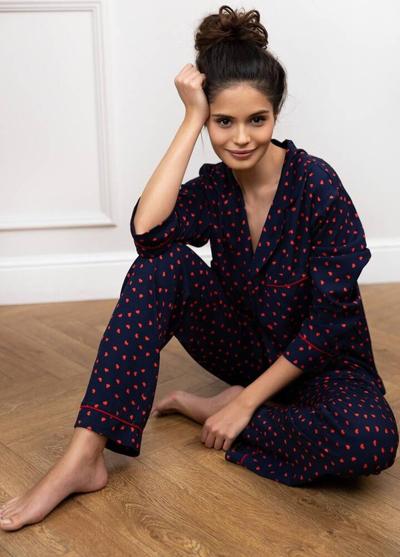 Sophia Pijama de mujer Sensis - azul marino