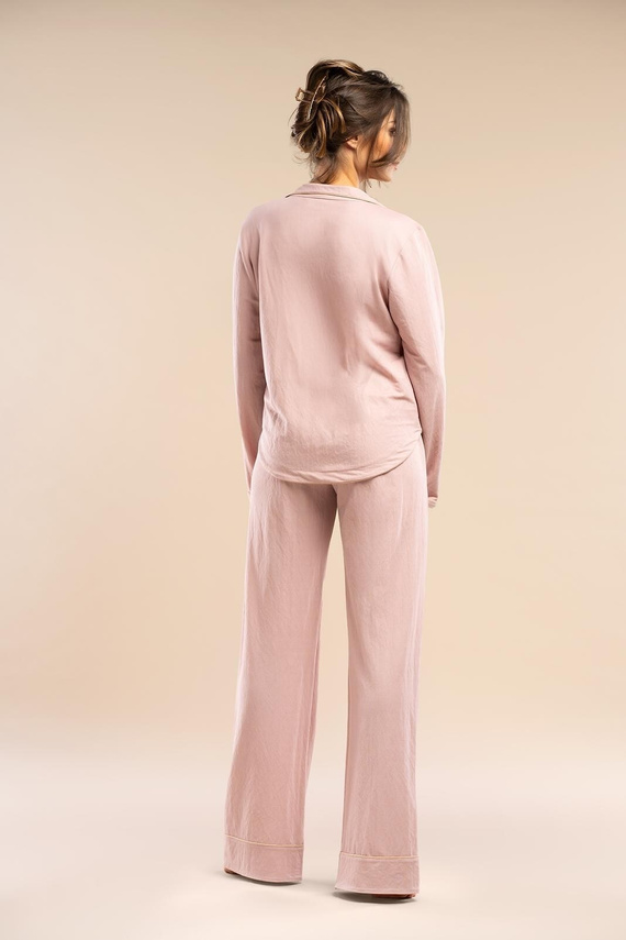 Pijama de mujer MK42 Blush Hour Belle Reverie - rosa, botones