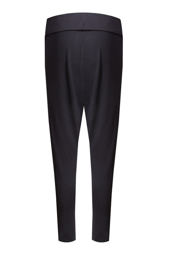 Gris Pantalones de mujer Italian Fashion - melange oscuro