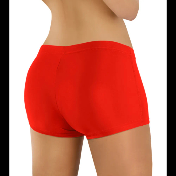 Sesto Senso DS01 Bañador corto deportivo para mujer de secado rápido rojo