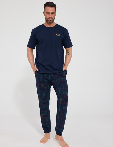 Pijama hombre Cornette Grand Canion 2 462/331 azul marino 100% algodón