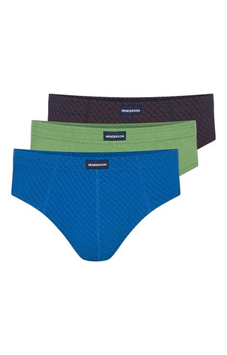 1446 K687 Henderson calzoncillos de algodón para hombre, 3 unidades por caja