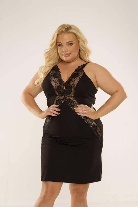 879 Camisón Agnes Forex - negro