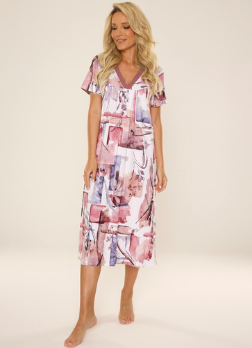 776 Camisón Violeta De Lafense - baya