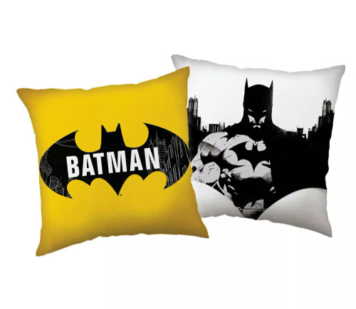 Almohada infantil Batman Telas Jerry | Poliéster con textura de algodón, relleno ligero