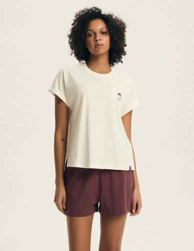 Pijama mujer Henderson Evika 44464 – algodón, bordado fruta, shorts