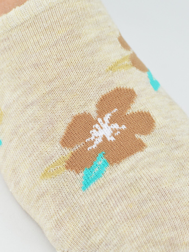 Calcetines bailarina mujer ST099 Noviti algodón invisibles silicona