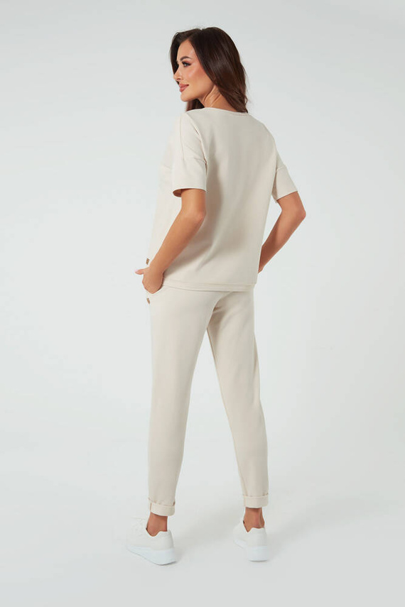 Stella Pantalones de mujer Italian Fashion - beige