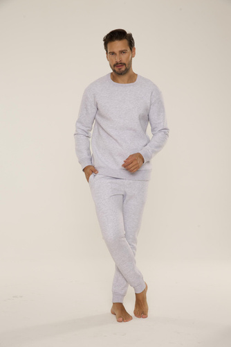 813 Indigo Chándal para hombre de De Lafense - light melange