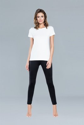 Camiseta de manga corta Ibiza Ladies Italian Fashion - blanca