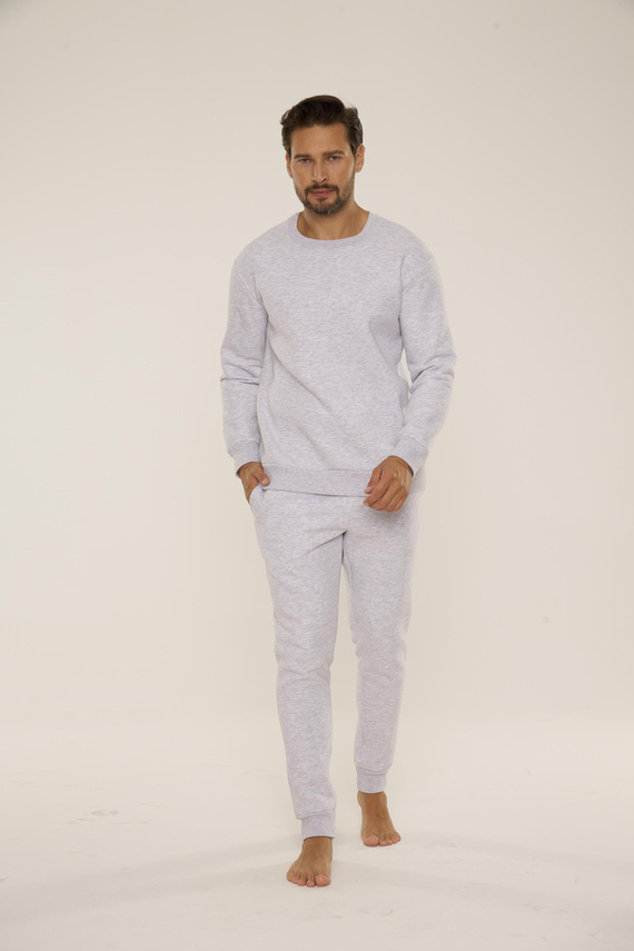 813 Indigo Chándal para hombre de De Lafense - light melange