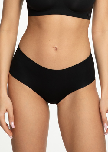 Julimex Infinity Classic negro - braguitas de microfibra sin costuras para mujer