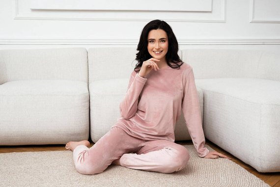 Conjunto Akara Ladies Italian Fashion - rosa empolvado