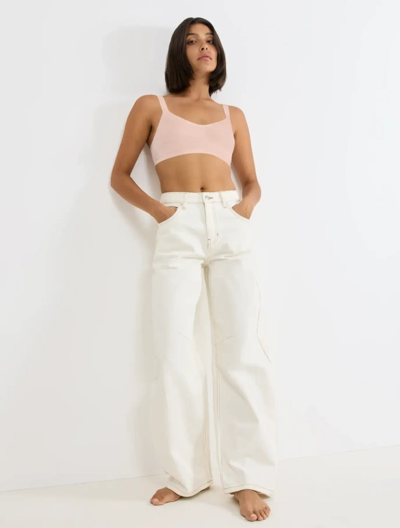 Bralette sloggi ZERO Feel Air sin costuras, ligero cherry pink