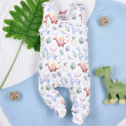 ABN-5569 Pijama Dino Explorer Nini - algodón orgánico, cierre cómodo