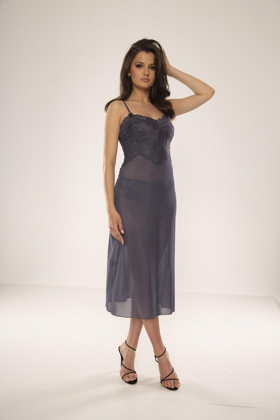 469 Camisón sin tirantes Alison Forex - gris