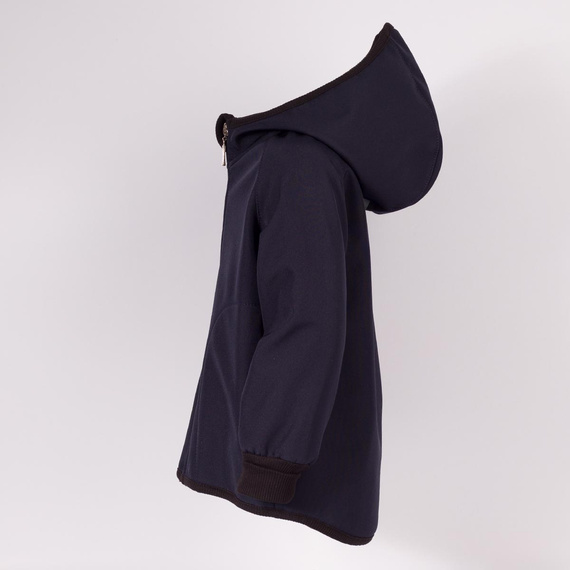 229004 Nicol Chaqueta softshell para niño con forro polar, capucha y reflectante - azul marino