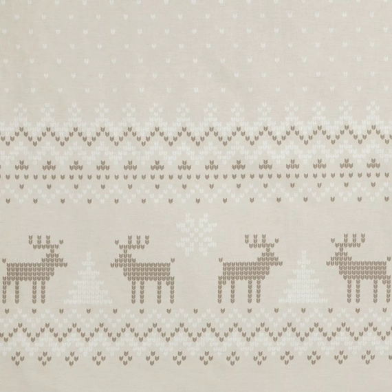 Lucas ropa de cama de Navidad Eurofirany beige - ranforce algodón, reversible