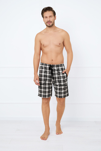 Klark Pantalones de pijama para hombre, cortos Moda Italiana - estampado