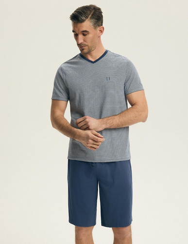 Henderson 44611 Poke pijama hombre algodón manga corta shorts cómodo