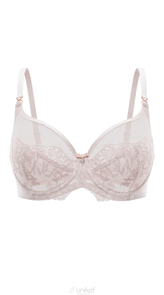 Sujetador Soft Claudine Unikat beige bordado suave con aros