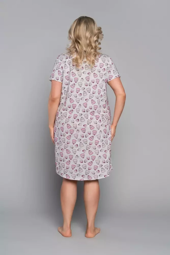 Camisa de manga corta Dolce Ladies Italian Fashion - estampado