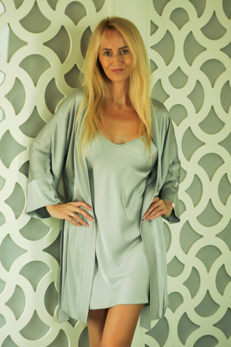 Panama Bata de mujer Podomka Kalimo - plata