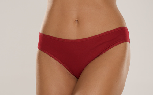004 Limited Braga de mujer De Lafense - clásica, tiro bajo, viscosa - burdeos