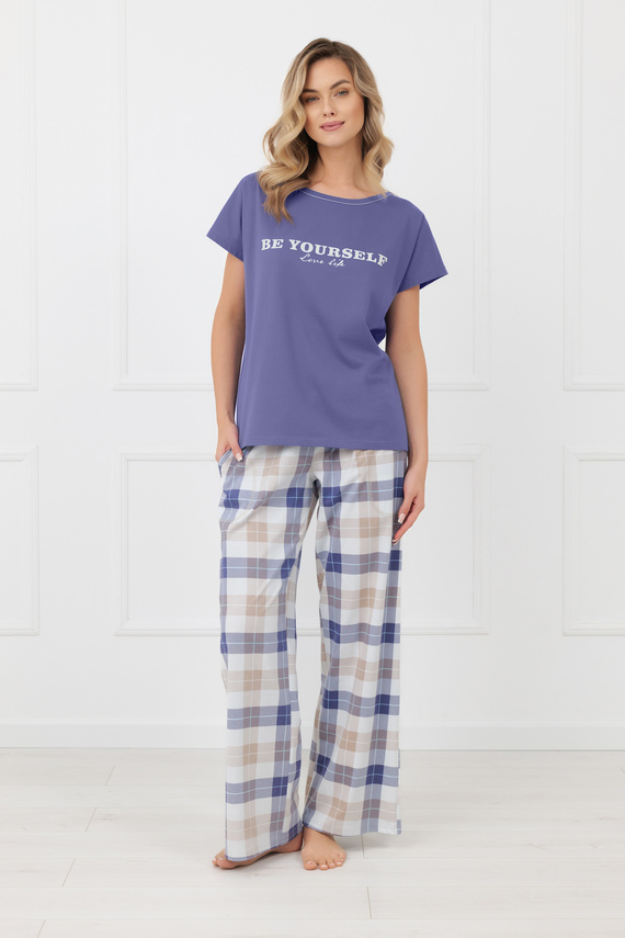 Pijama mujer Rima Italian Fashion 100% algodón pantalón largo