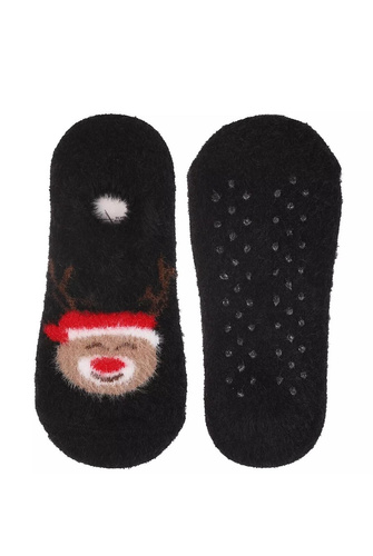 Moraj CDC 350-004 Bailarinas de ABS para mujer - festivas, cálidas, antideslizantes