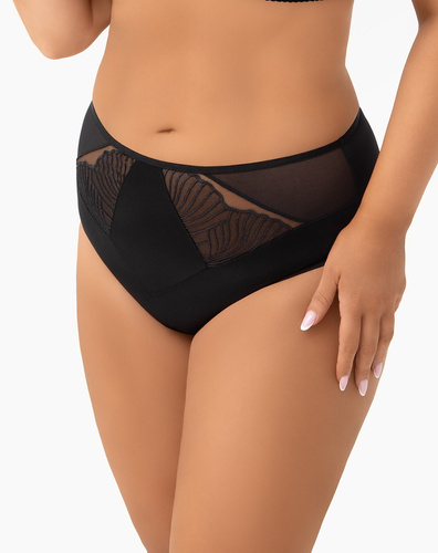 Braguita Lotta F007 Gorsenia cintura alta de microfibra