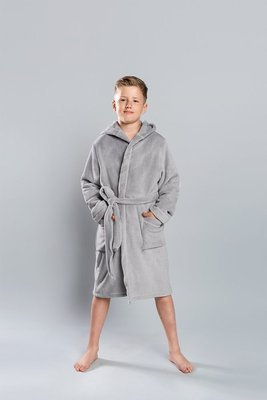 Mimas Albornoz de niño Italian Fashion- gris