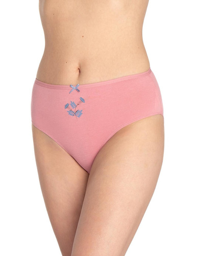 L-122BI-63 Pack de 3 braguitas Lama para mujer, algodón, corte clásico