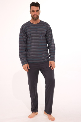 138/57 Cornette Varios pijama de hombre | Algodón, rayas, manga larga, en caja