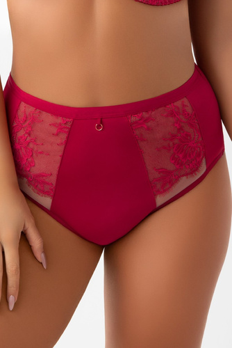 Gorsenia F024 Desire Braguitas de mujer rojas con encaje y microfibra