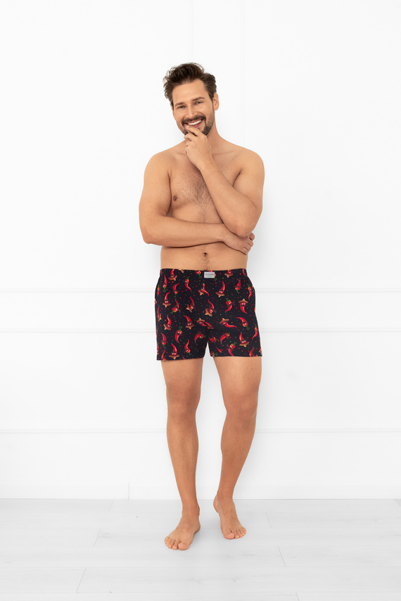 Tymon - boxers de hombre con guindillas | Moda Italiana