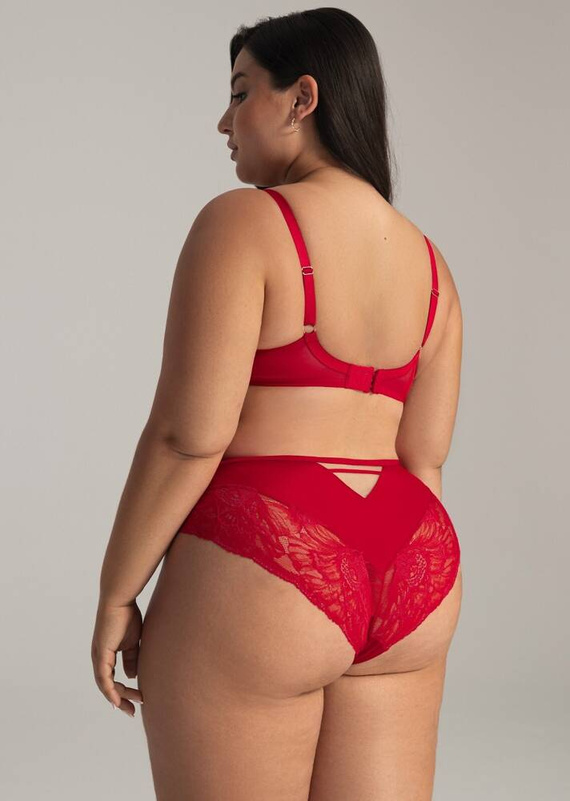 1824/1 Sujetador Maxi Suave Ava rojo