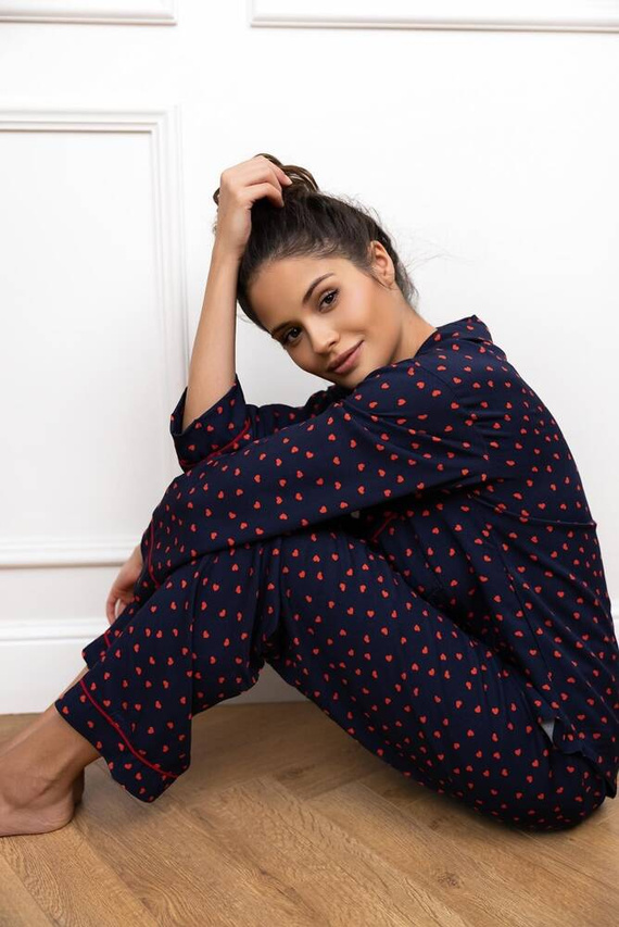 Sophia Pijama de mujer Sensis - azul marino