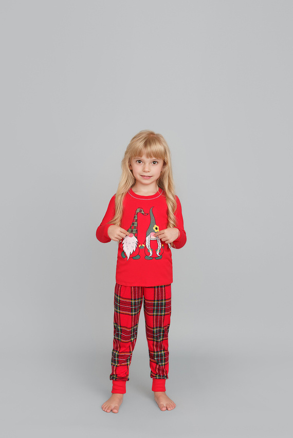 Pijama Santa Claus niña Italian Fashion- verde