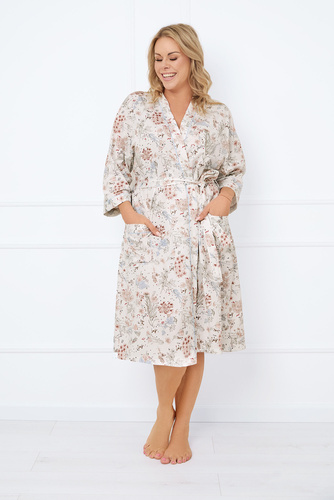 Solita Albornoz de mujer Moda italiana - estampado