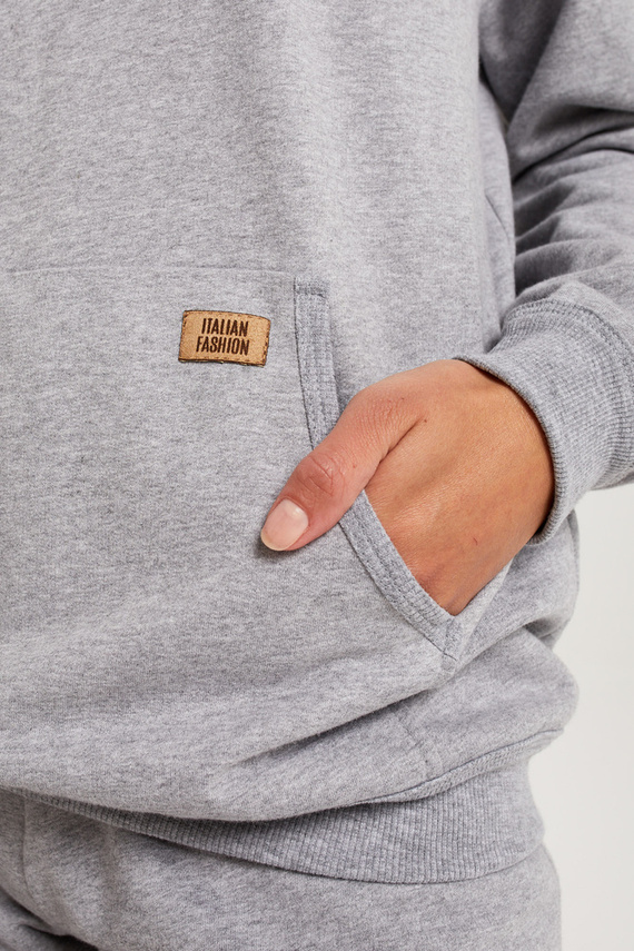 Conjunto largo Fox para mujer. manga, longitud. pantalones Moda Italiana - melange