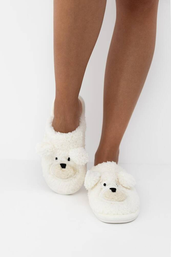 Mary Pantuflas de mujer Sensis - blanco