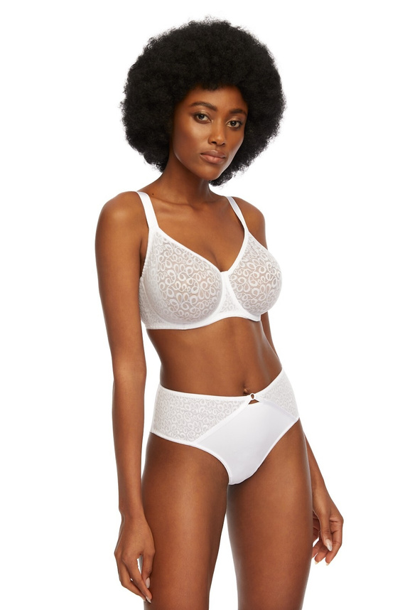 Sujetador soft SC-744 Clara Kinga blanco sin costuras con aros