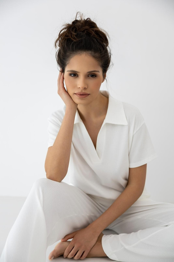 Sensis Sia pijama mujer – algodón y modal, set verano