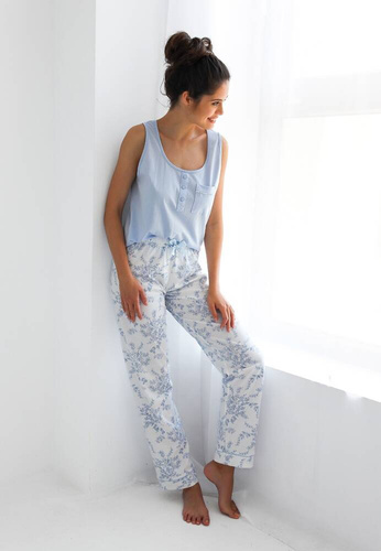 Pijama de mujer Arely Sensis - azul