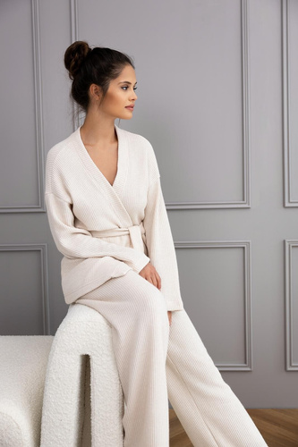 Journey Pijama de mujer Sensis - Homewear en tejido de punto gofre