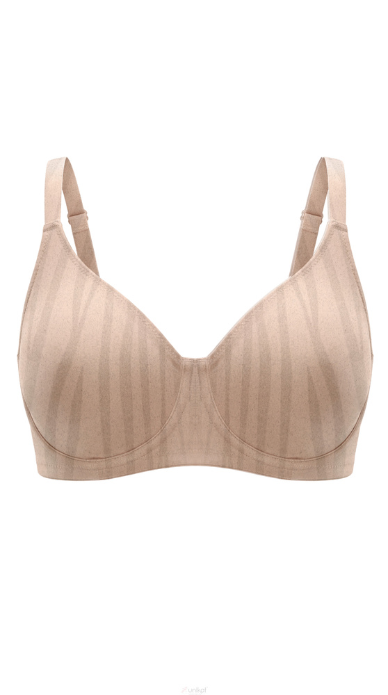 Biustonosz Soft Unikat Lima beige con copa blanda cómodo