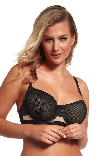 2351 Sujetador suave Maxi Lupoline - negro beige