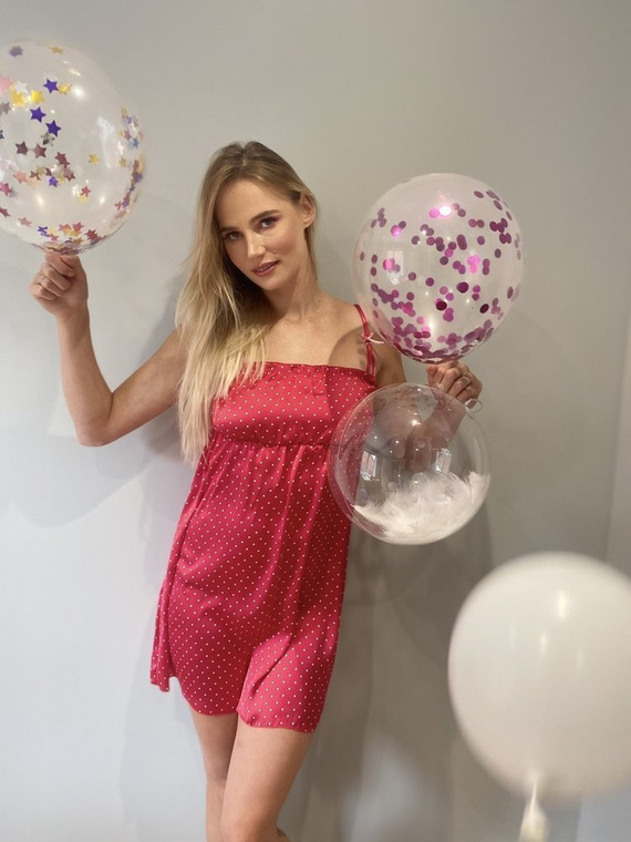 369 Camisón Laurine - frambuesa