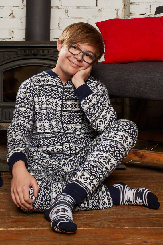 Mono Alaska Niños Italian Fashion - azul marino